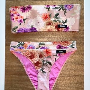 Triangl High Waisted Floral Bikini